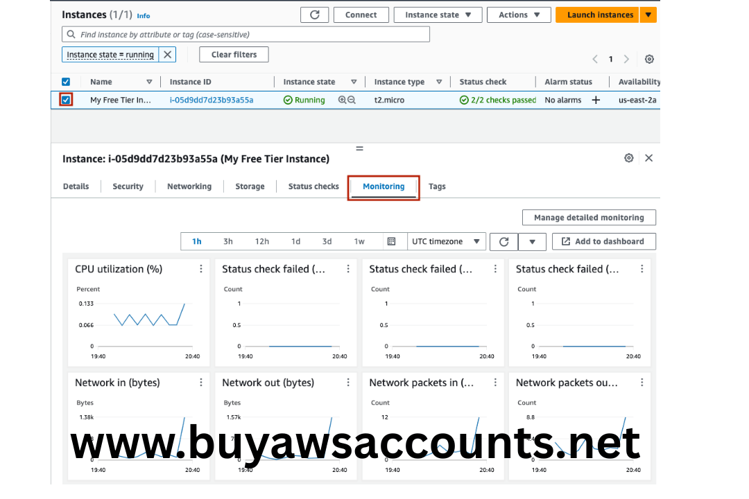 Buy AWS Free Tier Account