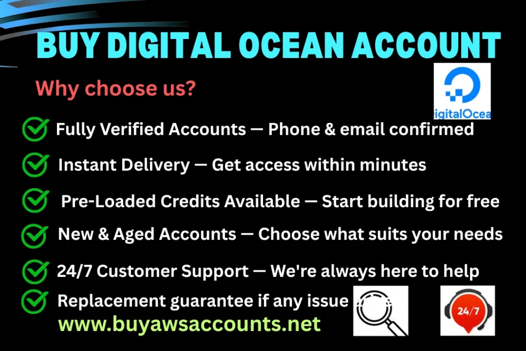 Buy DigitalOcean Account