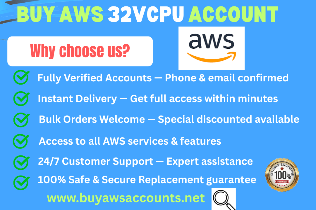 Buy verified AWS accounts