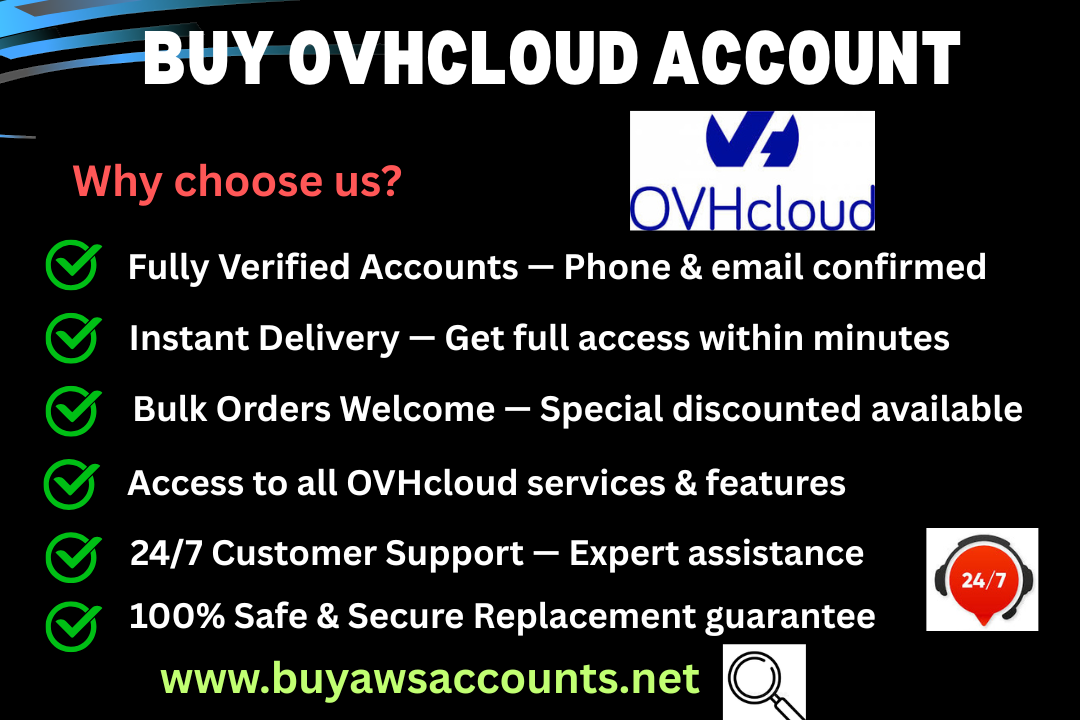 Buy OVHCloud Account 