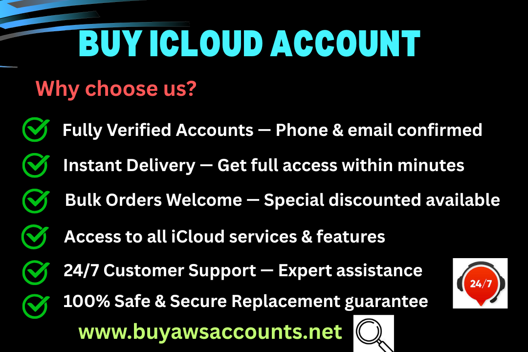 buy iCloud Account 