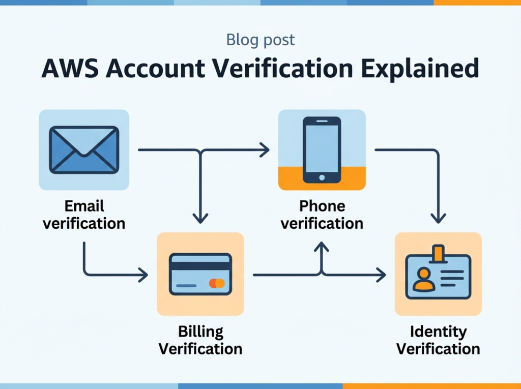 AWS Account Verification Explained: Email, Phone, Billing and Identity

