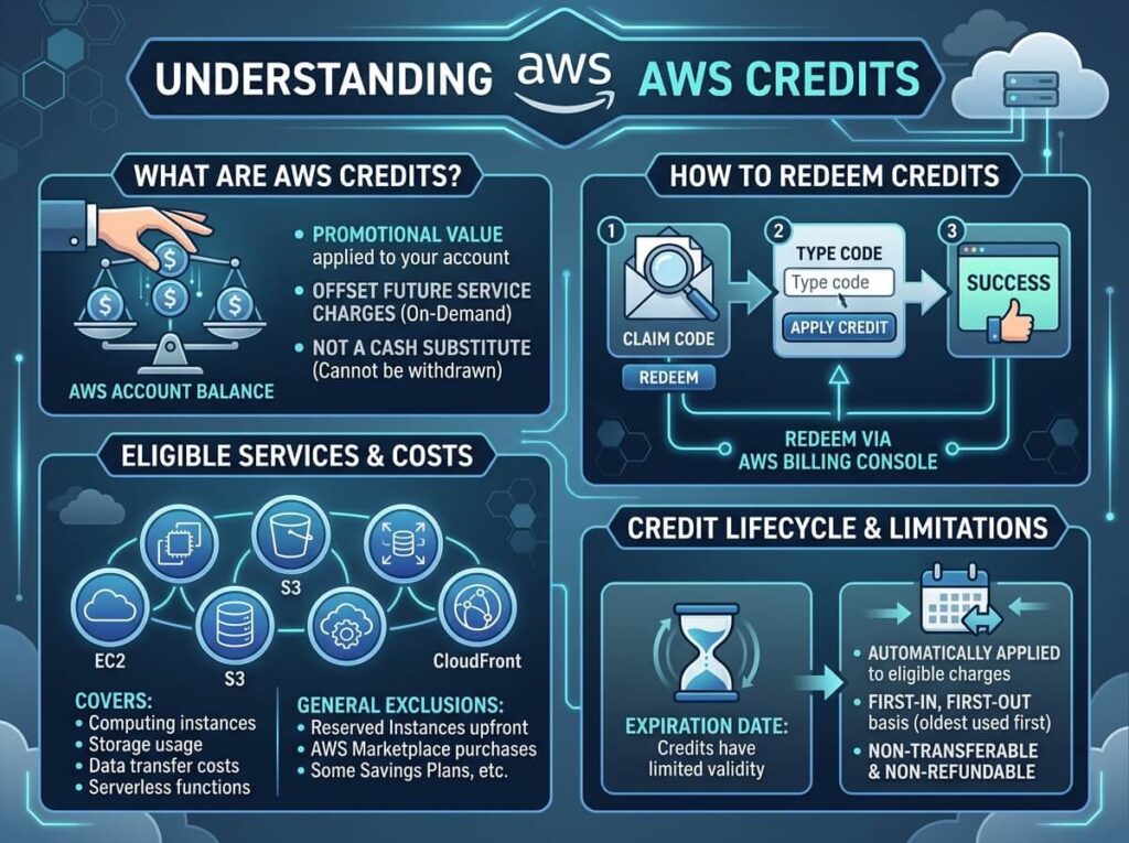 AWS accounts with credits