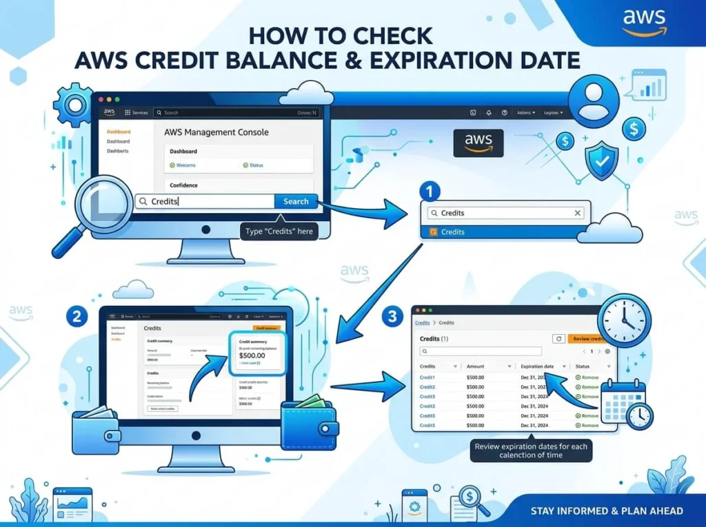 AWS credit balance