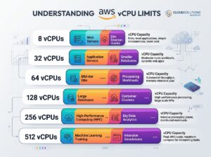 AWS vCPU Limits Explained: 8, 32, 64, 128, 256, and 512 vCPU