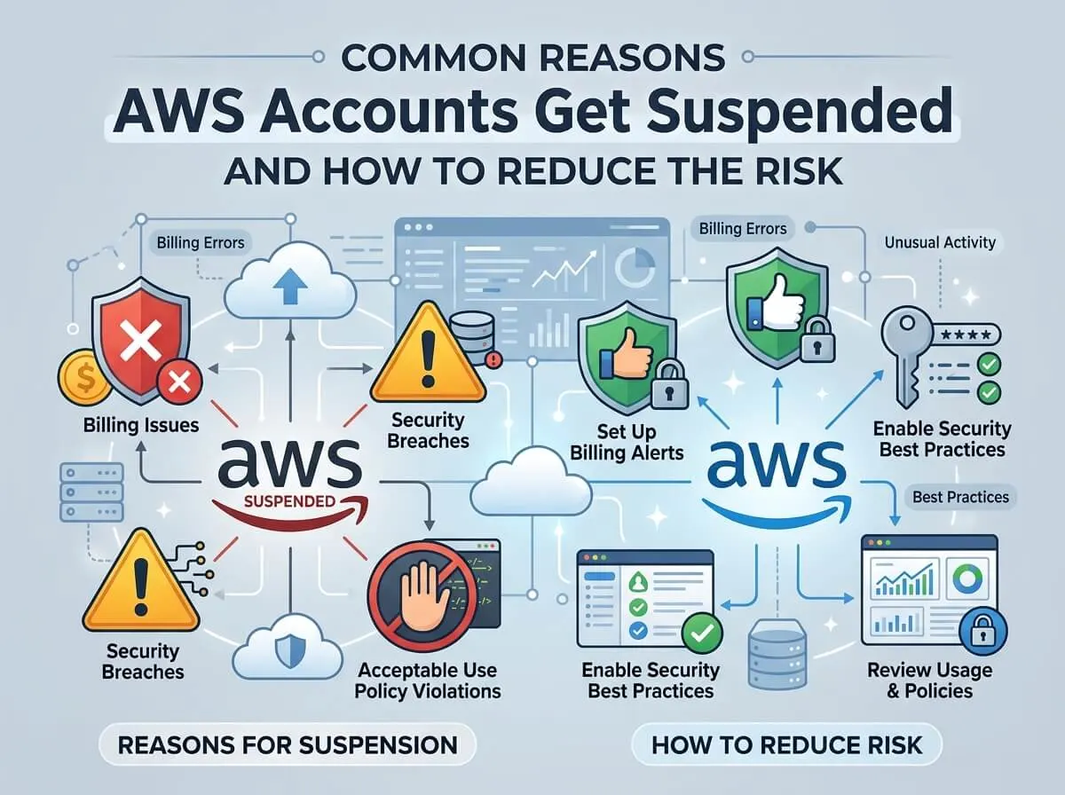 Why AWS Accounts Get Suspended and How to Prevent It
