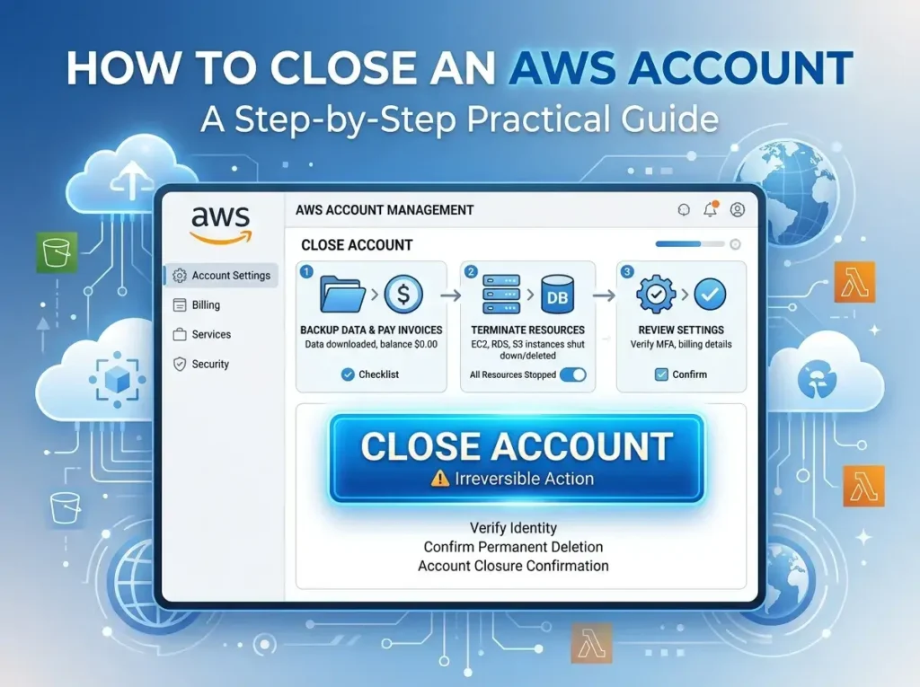 How to Close an AWS Account